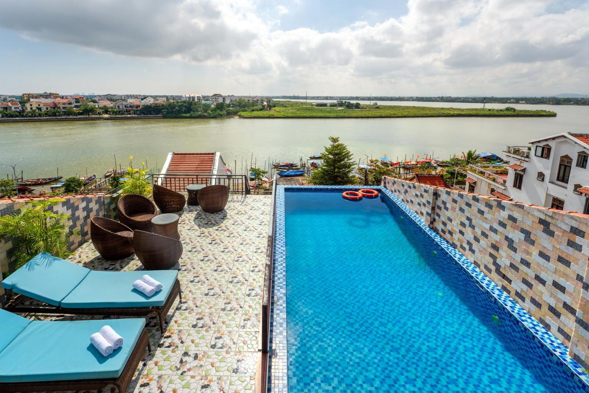 Rockmouse Centre River Villa Hoi An Exterior foto