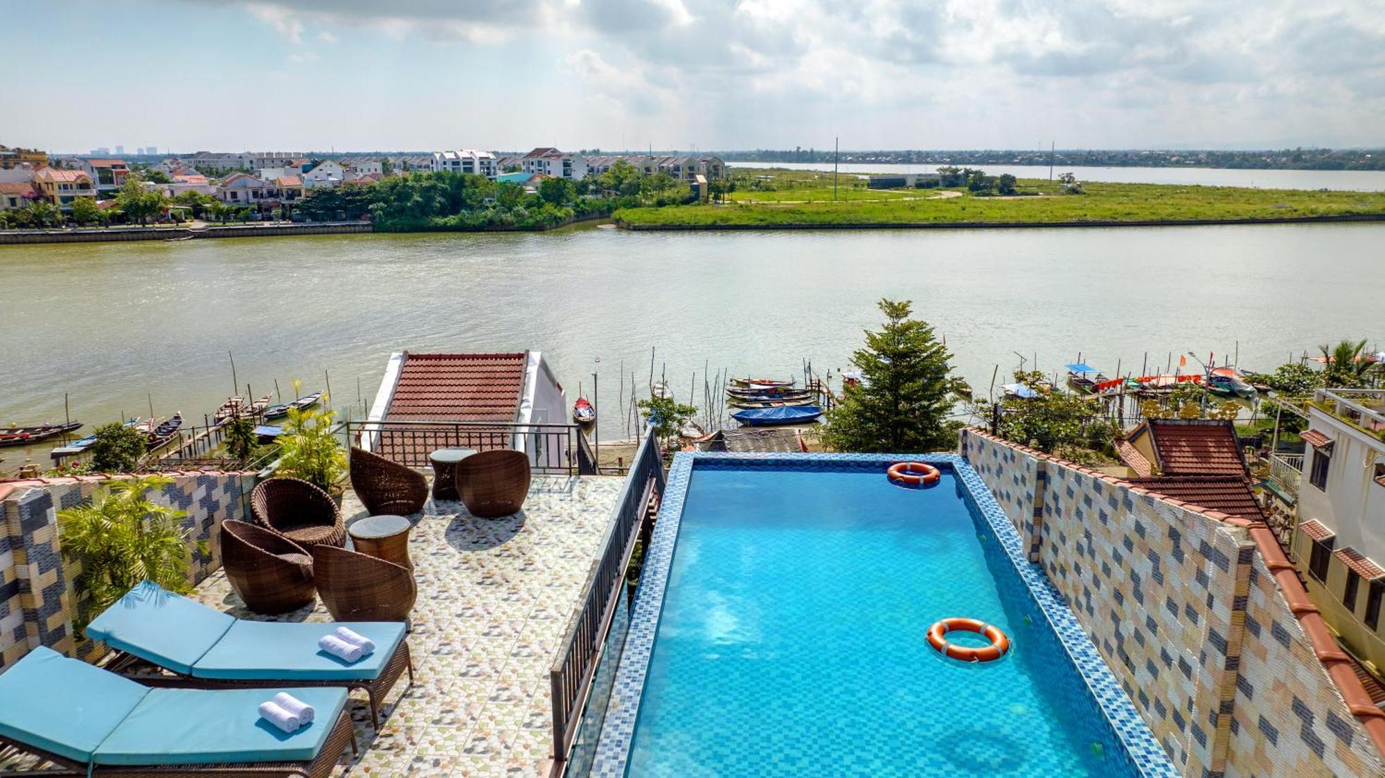 Rockmouse Centre River Villa Hoi An Exterior foto