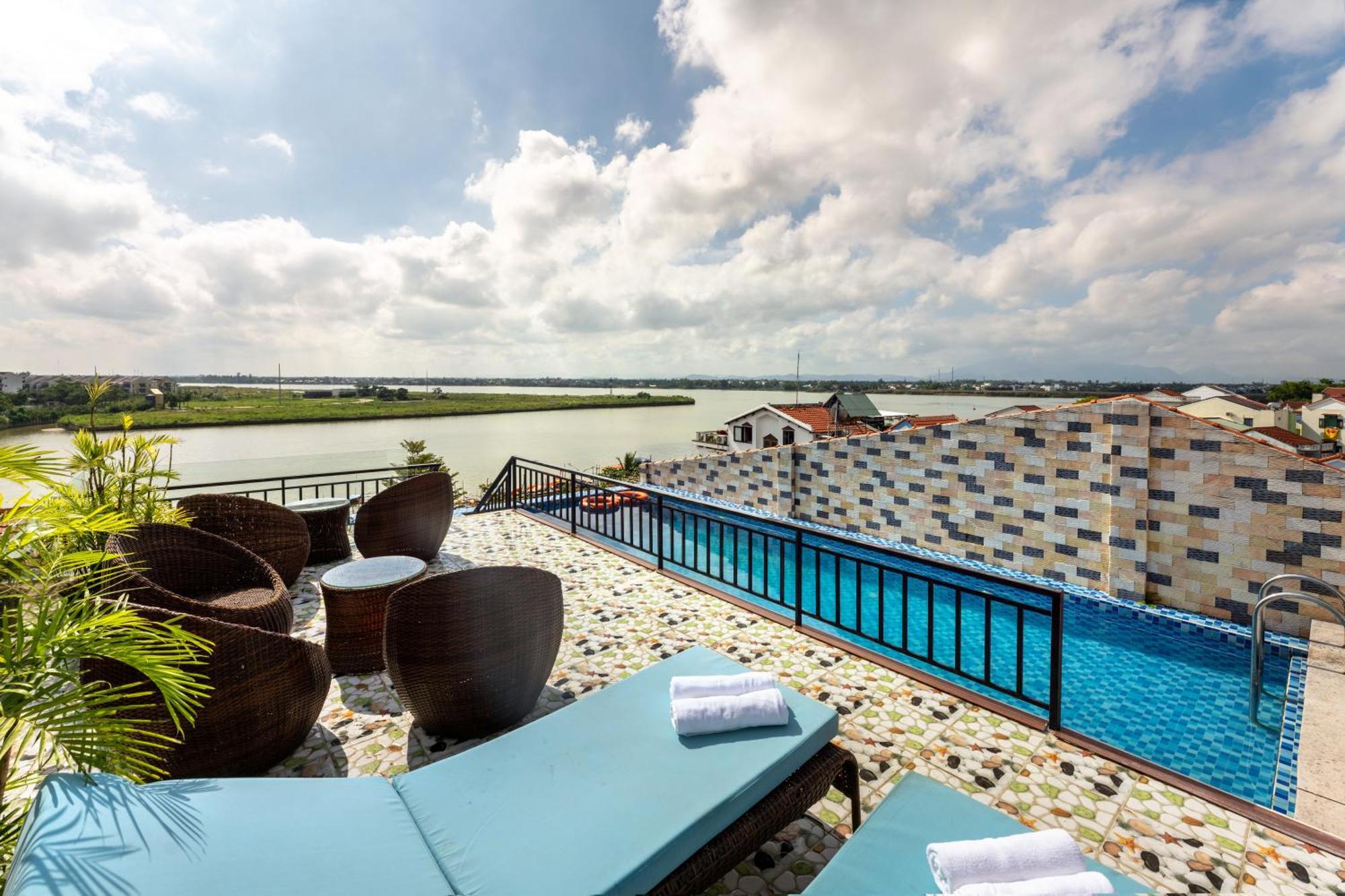 Rockmouse Centre River Villa Hoi An Exterior foto